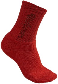 Bilde av Woolpower Kids Socks Classic Logo 400 Autumn Red