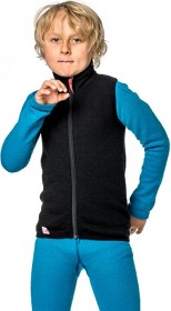 Bilde av Woolpower Kids Vest 400 Pirate Black