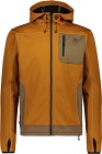 Alaska M's Sniper Powerfleece Hoodie Rusty Orange