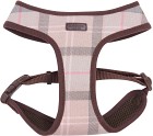 Barbour Tar Dog Harness Taupe/Pink Tartan