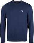 Barbour M's Organic Crew Navy