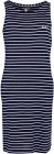 Barbour W's Dalmore Stripe Dress Navy/White