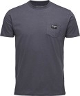 Black Diamond M's Pocket Label Tee Carbon