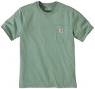 Carhartt M's K87 Pocket S/S Shirt Jade Heather