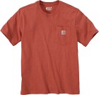 Carhartt M's K87 Pocket S/S Shirt Terracotta