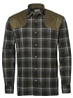 Chevalier Chill Coolmax Shooting Fit Shirt Men Fern Green Checked
