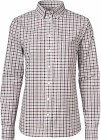 Chevalier Hamra Shirt Dame Burgundy Checked