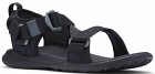 Columbia M's Columbia Sandal Black/Red Element