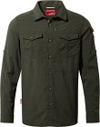 Craghoppers M's NosiLife Adventure LS Shirt Dark Khaki