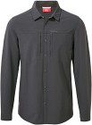 Craghoppers M's NosiLife Pro IV Long Sleeved Shirt Black Pepper