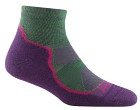 Darn Tough W's Light Hiker 1/4 Lightweight with Cushion Moss