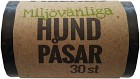 FourFriends Miljøvennlig Hundepose Sort 30 stk