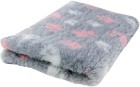 Foxy Fur Sleeping Pad Gray/Pink 100x75 cm