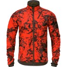 Härkila Wildboar Pro Reversible Fleece Jacka Willow Green/AXIS MSP®Orange Blaze