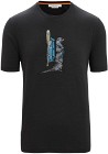 Icebreaker M's Central Classic SS Tee Otter Paddle Black