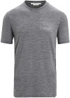 Icebreaker M's Tech Lite II SS Tee Mountain Sunset Gritstone Heather