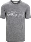 Icebreaker M's Tech Lite II SS Tee Nature Sprint Gritstone Heather