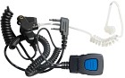 Lafayette Miniheadset Security Öronmussla 3,5+2,5mm Vinklad Bredare Mellanrum