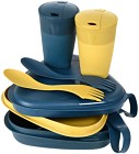 Light My Fire Pack'n Eat Kit for 2 Musty Yellow / Hazy Blue