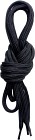 Lundhags Shoe Laces 165 cm Black