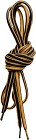 Lundhags Unisex Shoe Laces 200cm Black/Rush