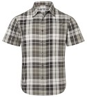 Marmot Men's AirExchange SolarShield Novelty SS Shirt Hickory Nut Wayland Plaid