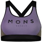 Mons Royale Women's Stella X-Back Bra Walnut / Thistle