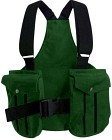 PAW of Sweden Picking-Up Vest Trainer Classic Waxed Cotton Oliv Unisex