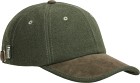 Pinewood Edmonton Exclusive Cap Mossgrön/Suedebrun