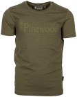 Pinewood Kids Outdoor Life T-Shirt Kids Hunting Olive