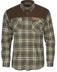 Pinewood M's Douglas Shirt Hunter Olive/Light Khaki