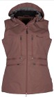 Pinewood W's Dog Sports Windblocker Vest Marron Rose