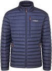 Rab M's Microlight Jacket Deep Ink/Marmalade