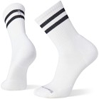 Smartwool Athletic Targeted Cushion Stripe Crew White-Black