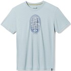 Smartwool Mountain Trail Graphic Short Sleeve Tee Slim Fit Unisex Lead