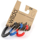 Wildo Carabiner Set 2M+1L Classic Multicolour Olive/Red/Navy