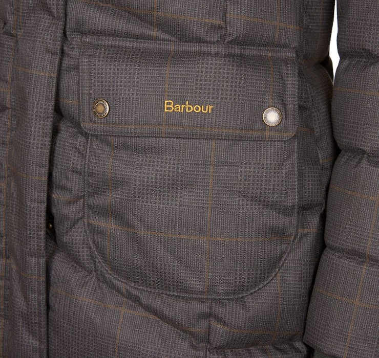 Kjøp Barbour W's Kingston Quilt Olive Check