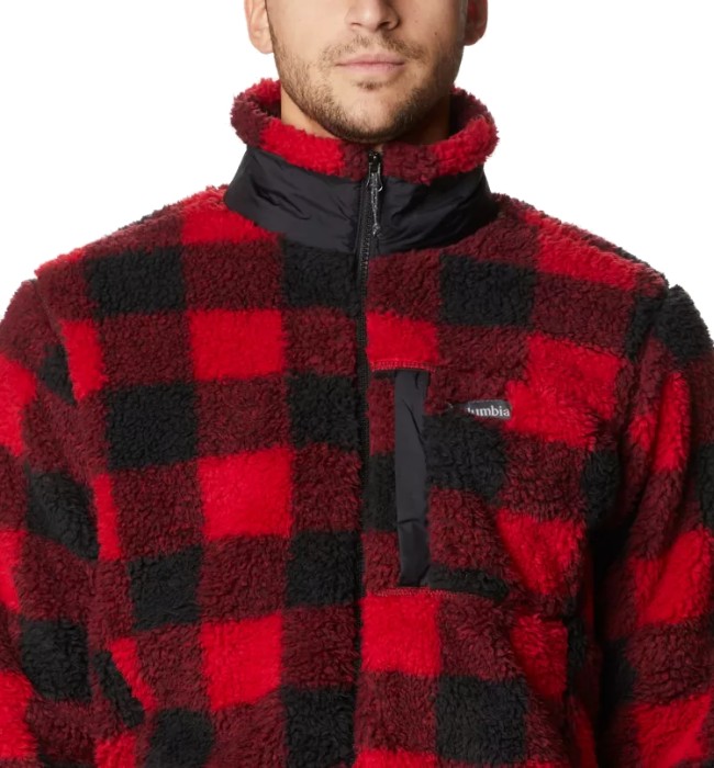 Winter Pass Sherpa Jacket Mountain Red
