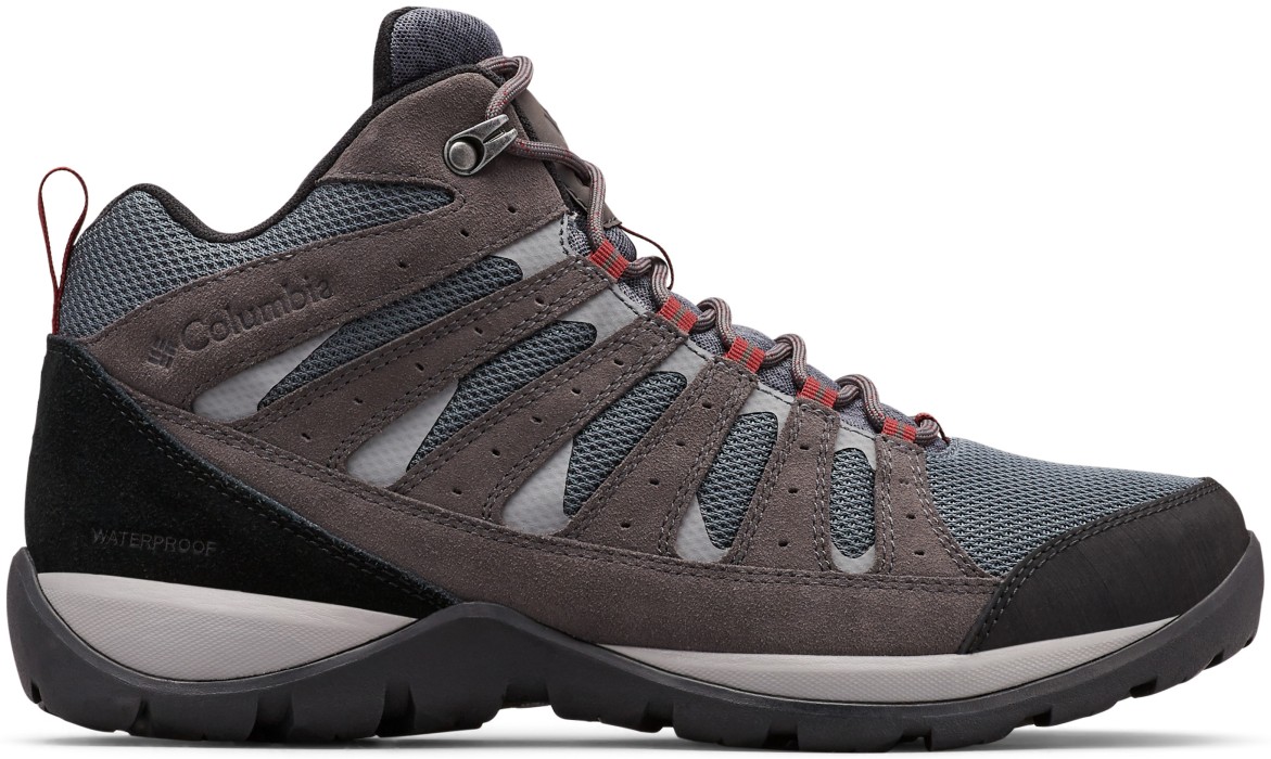 Kjøp Columbia M's Redmond V2 Mid Waterproof GraphiteRed Jasper Columbia REDMOND V2 MID WP Fjellsko graphitered jasper