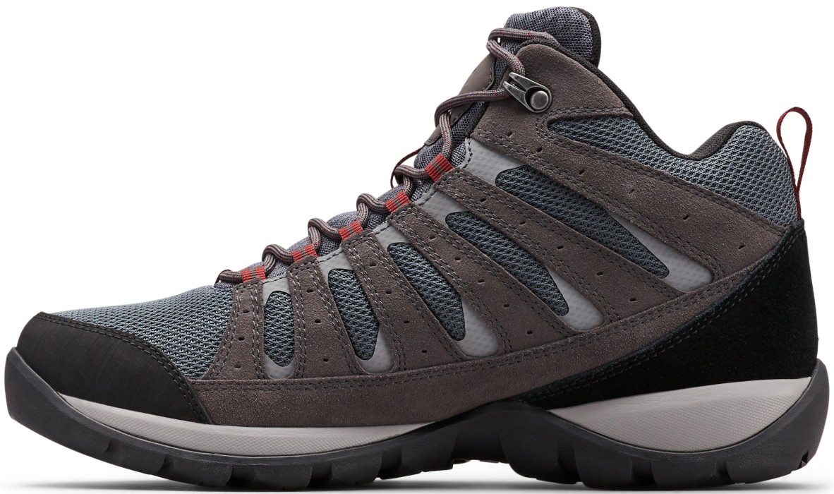 Kjøp Columbia M's Redmond V2 Mid Waterproof GraphiteRed Jasper Columbia REDMOND V2 MID WP Fjellsko graphitered jasper