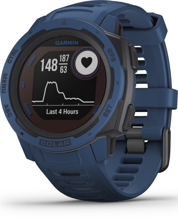 garmin instinct solar tidal blue