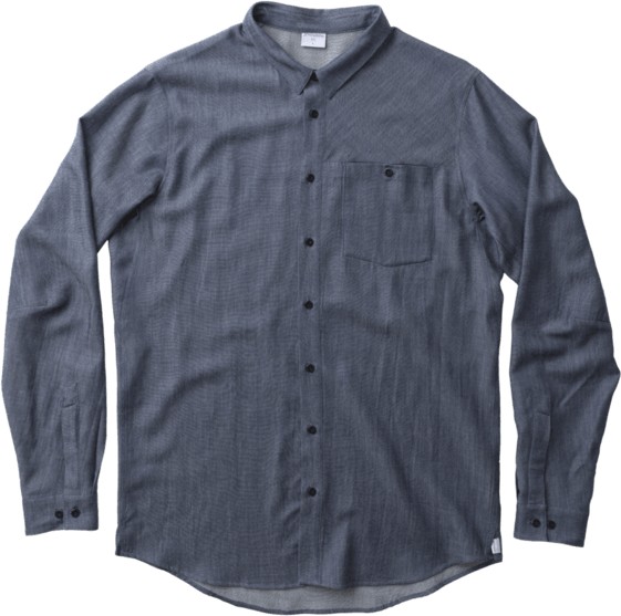 HOUDINI Mens Shortsleeve Shirt blue illusion [フーディニ]
