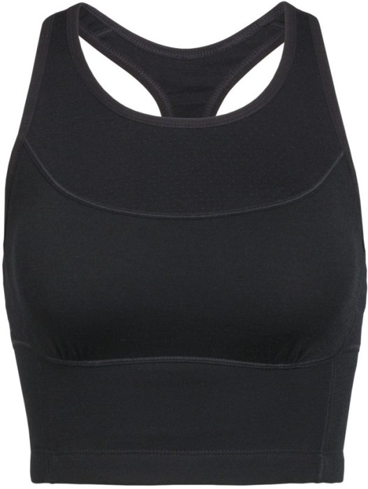 Kjop Icebreaker W s Meld Zone Long Sport Bra Black