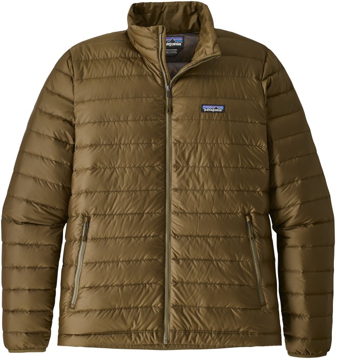 patagonia down sweater cargo green